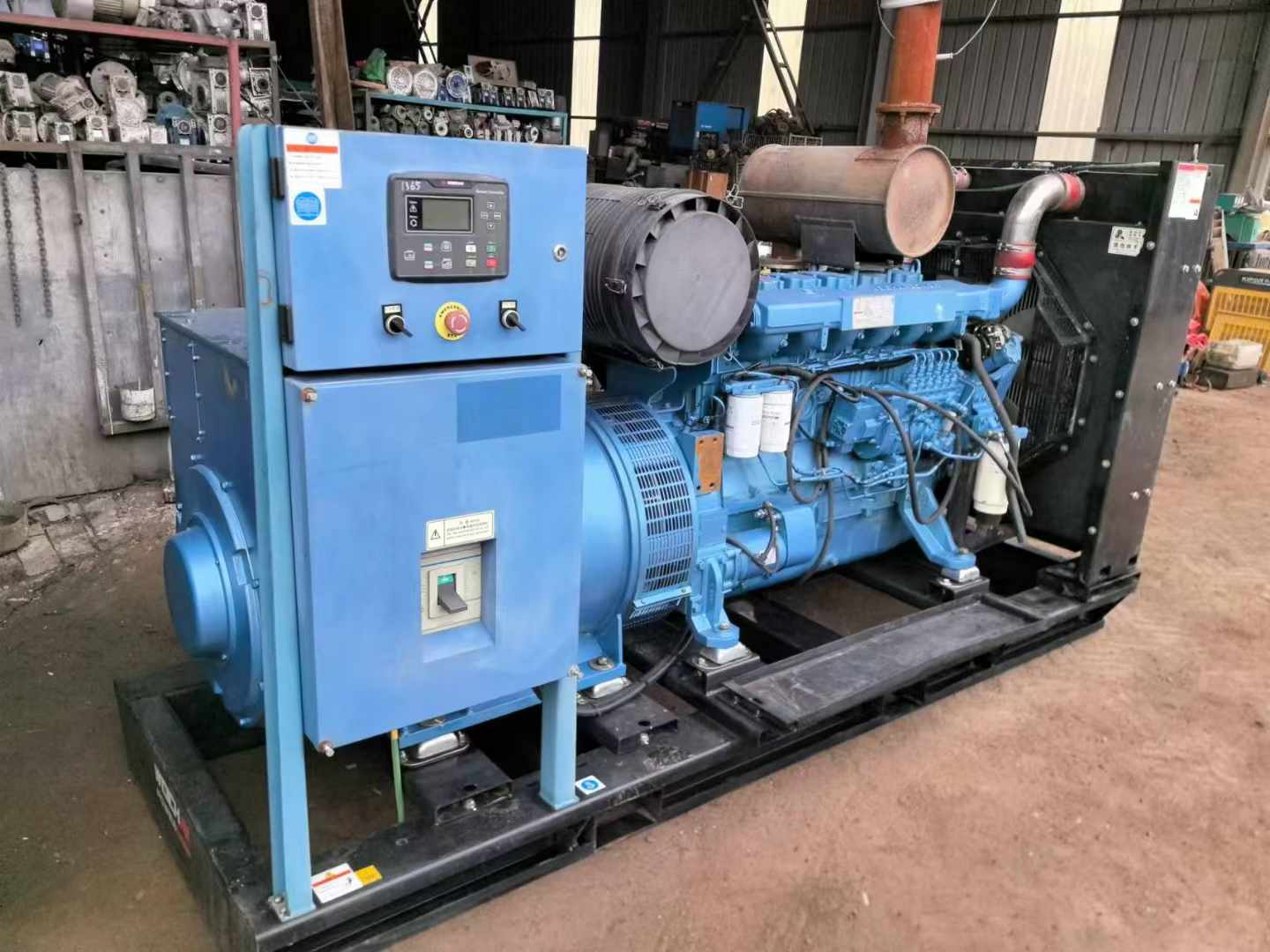 东区500kW 柴油发电机组可带动设备功率的计算公式是什么？