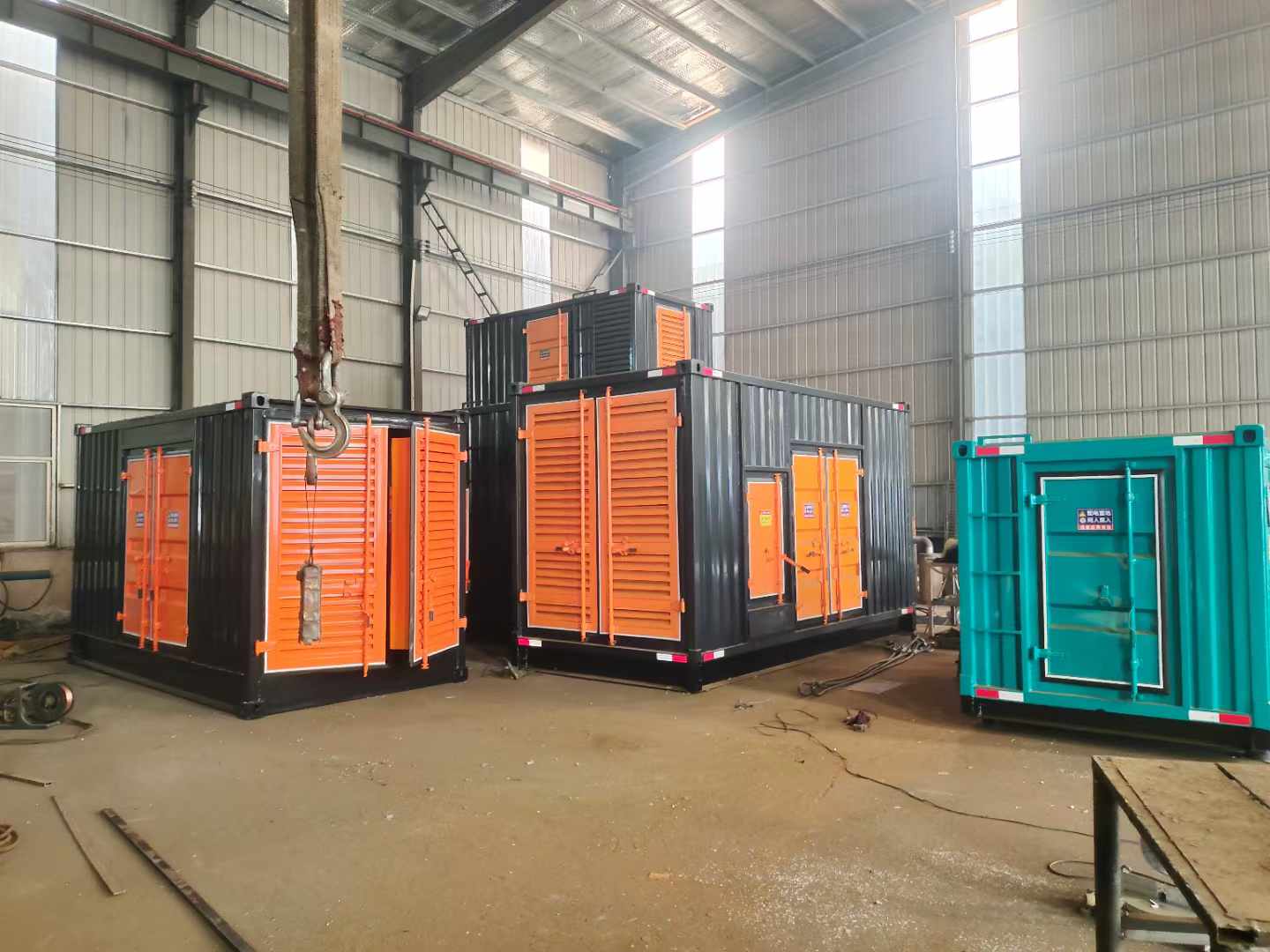 东区500kw柴油发电机组可以带动多少功率设备？